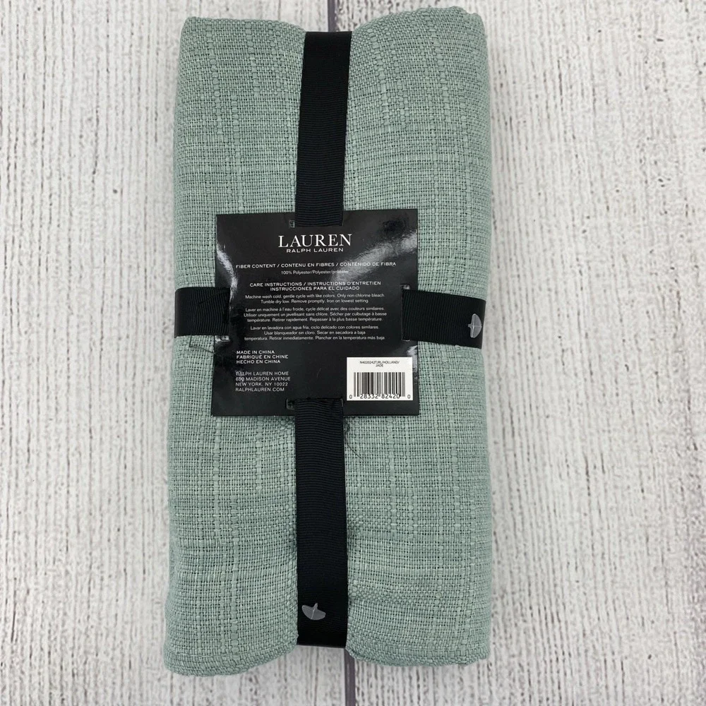 Lauren Ralph Lauren Napkins Sage Green (Set of 4) Holland Dobby Slub Rustic
